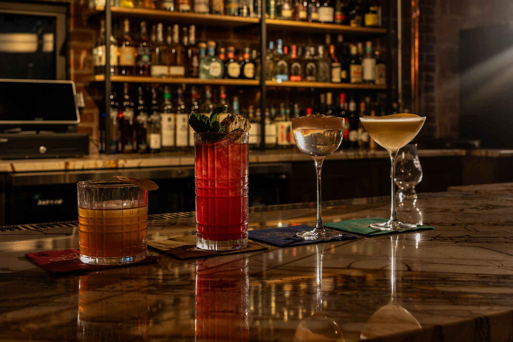 Drinks at Off the Clock