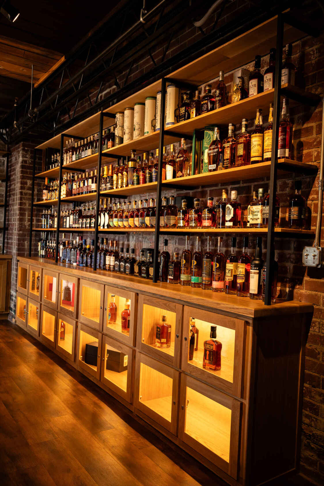 Drink selection at Off the Clock